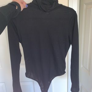 Turtleneck bodysuit